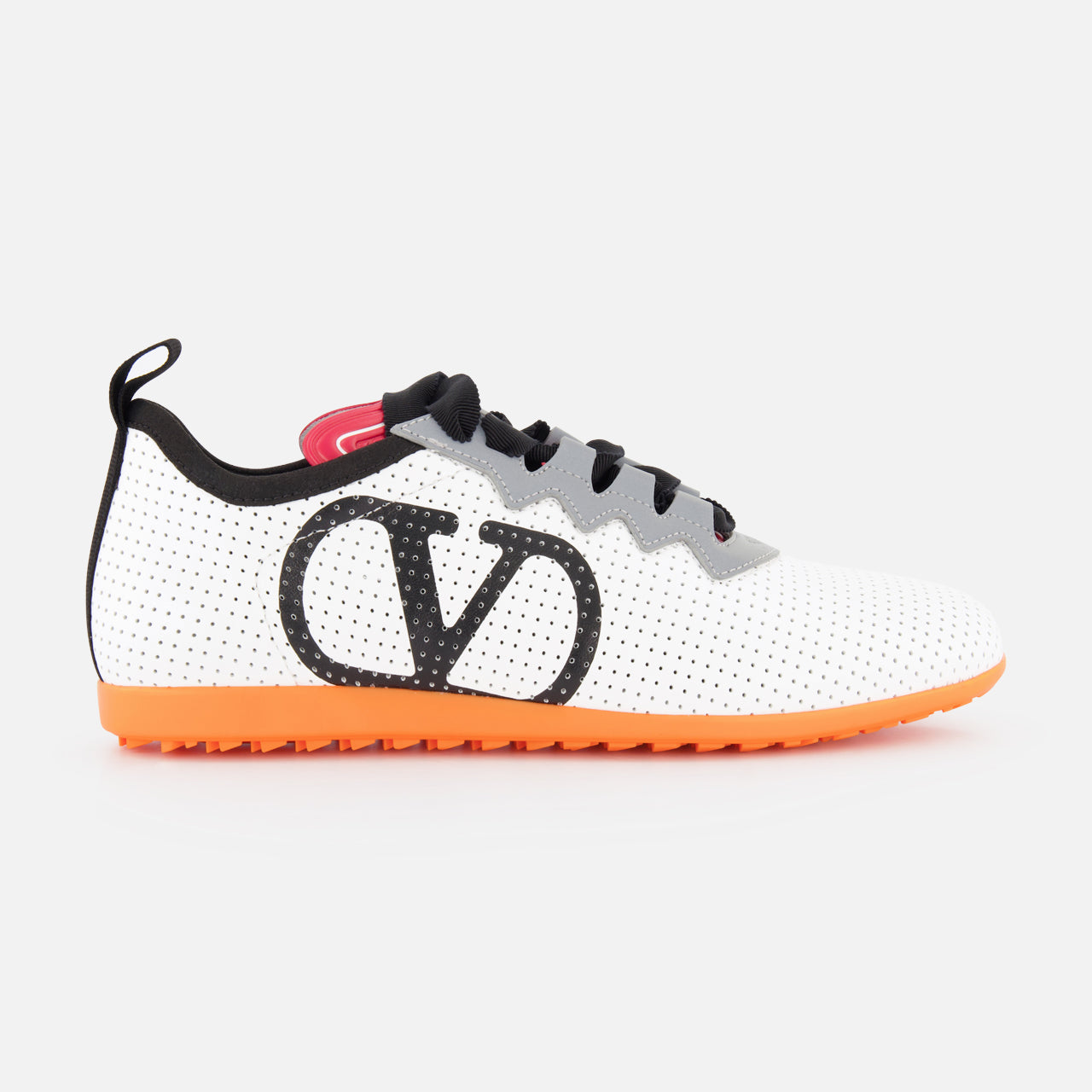Chromathon Orange Sole Logo Sneaker (7759359344755)
