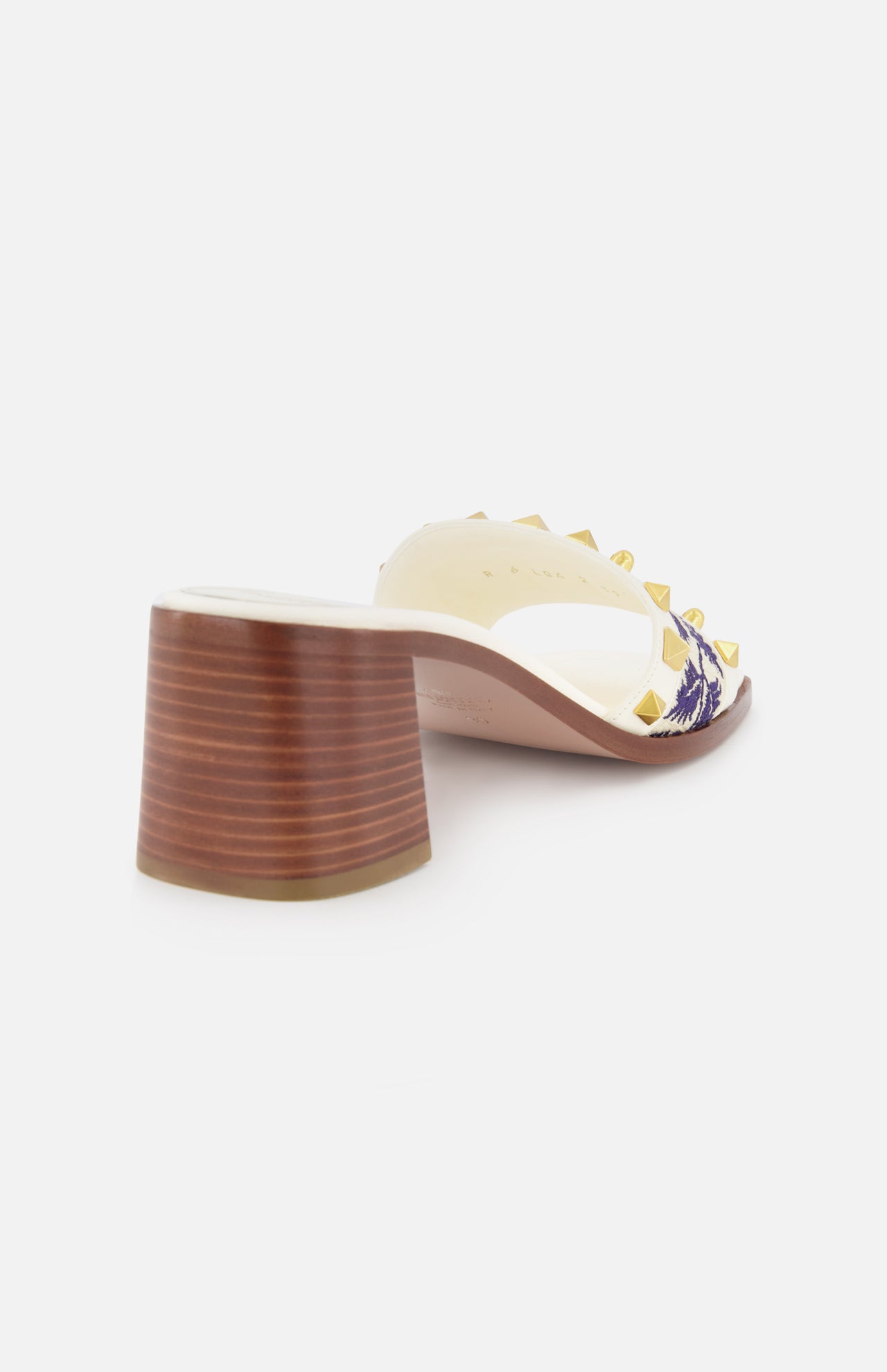 County Embroidered Rockstud Slide (7759359213683)
