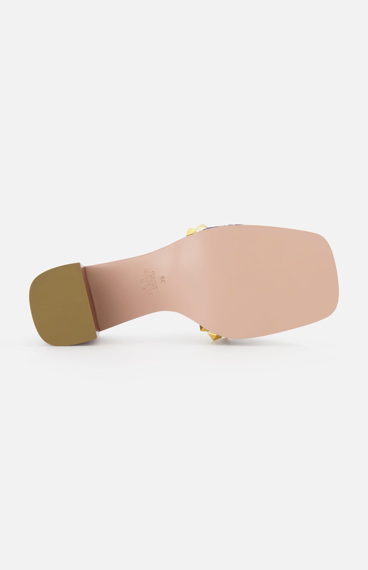 County Embroidered Rockstud Slide (7759359213683)