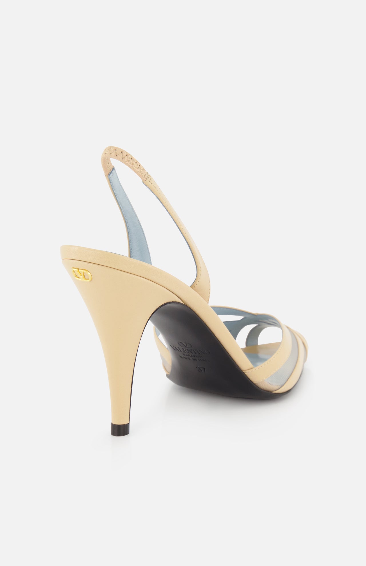 Impudance Brass Logo Slingback Pump (14673250025835)