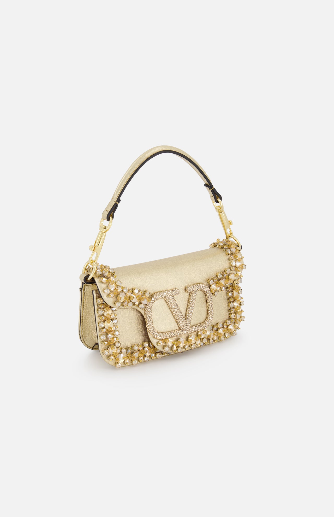 上品コーデはコレで安心！ Garavani Valentino Women's Rikk's A.K. | Bag Shoulder Small Loco バッグ
