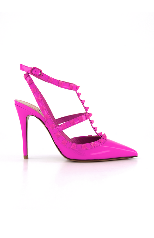 Rockstud Ankle Strap T. 100 (7126197534835)