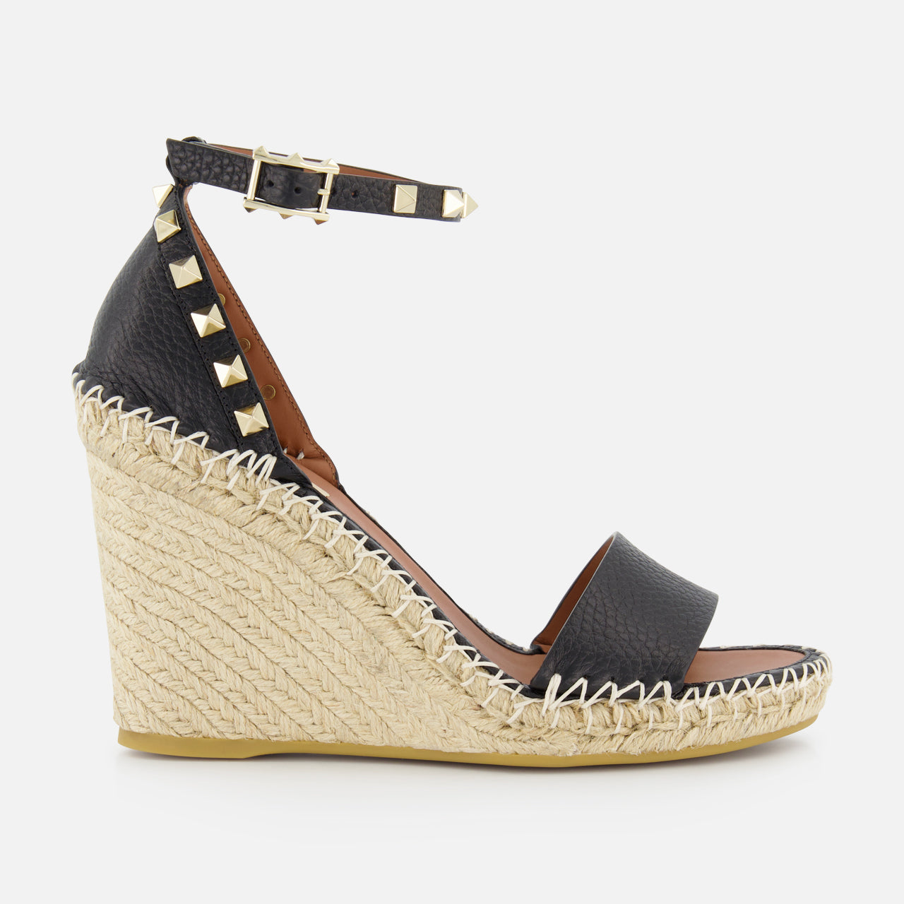 Rockstud Double Espadrillas Wedge Heel (14676373537131)