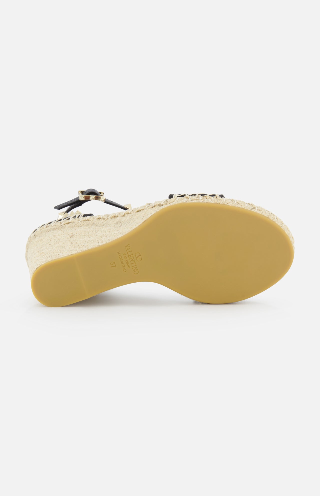 Rockstud Double Espadrillas Wedge Heel (14676373537131)