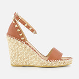 Rockstud Double Wedge Espadrillas