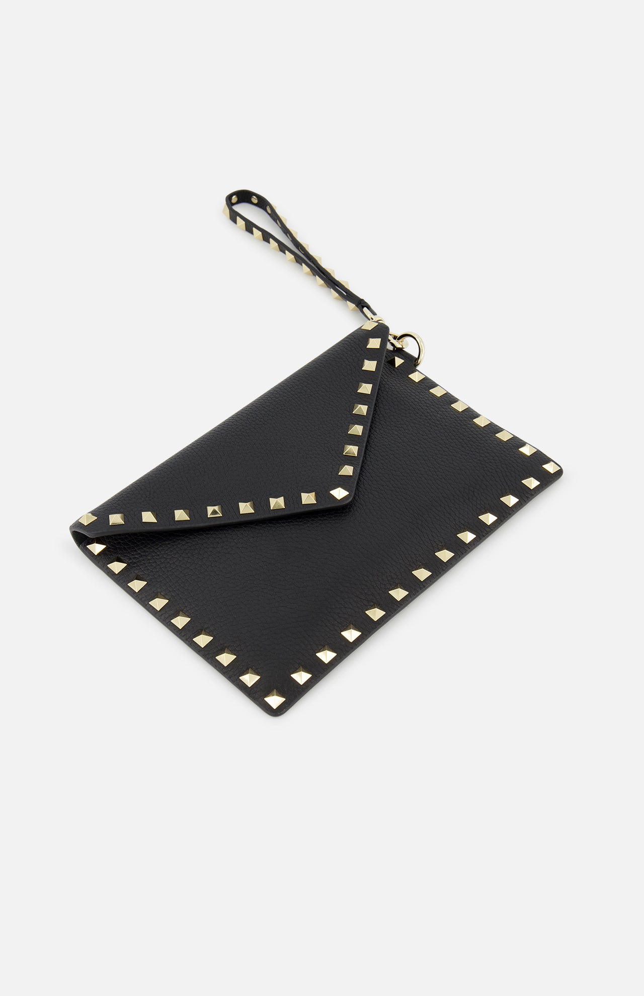 Rockstud Medium Flat Pouch (14677477589355)