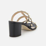 Rockstud Block Heel Slide (14676373569899)