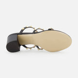 Rockstud Block Heel Slide (14676373569899)
