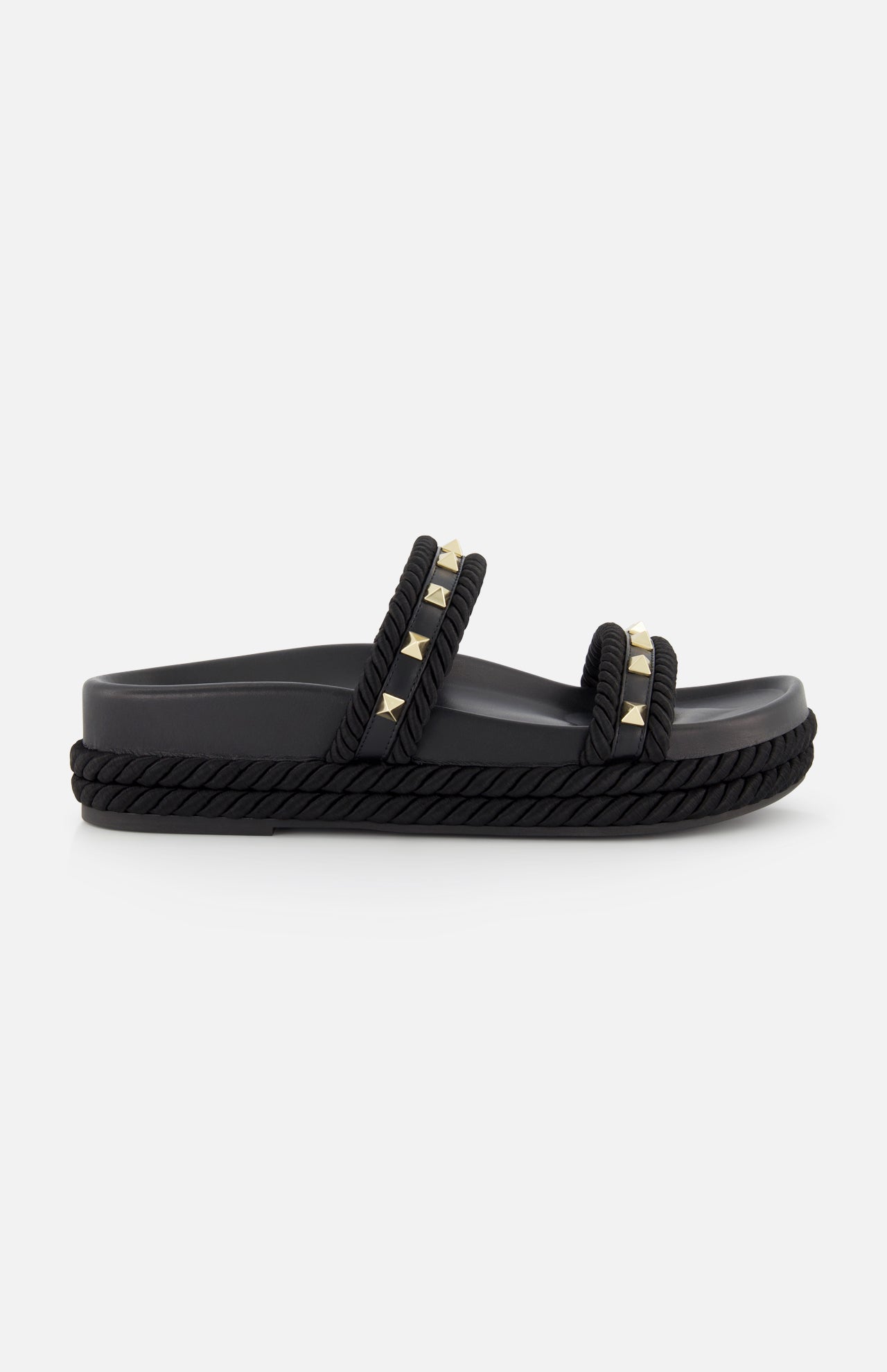 Rockstud Torchon Espadrillas Slide Sandal (14676373635435)