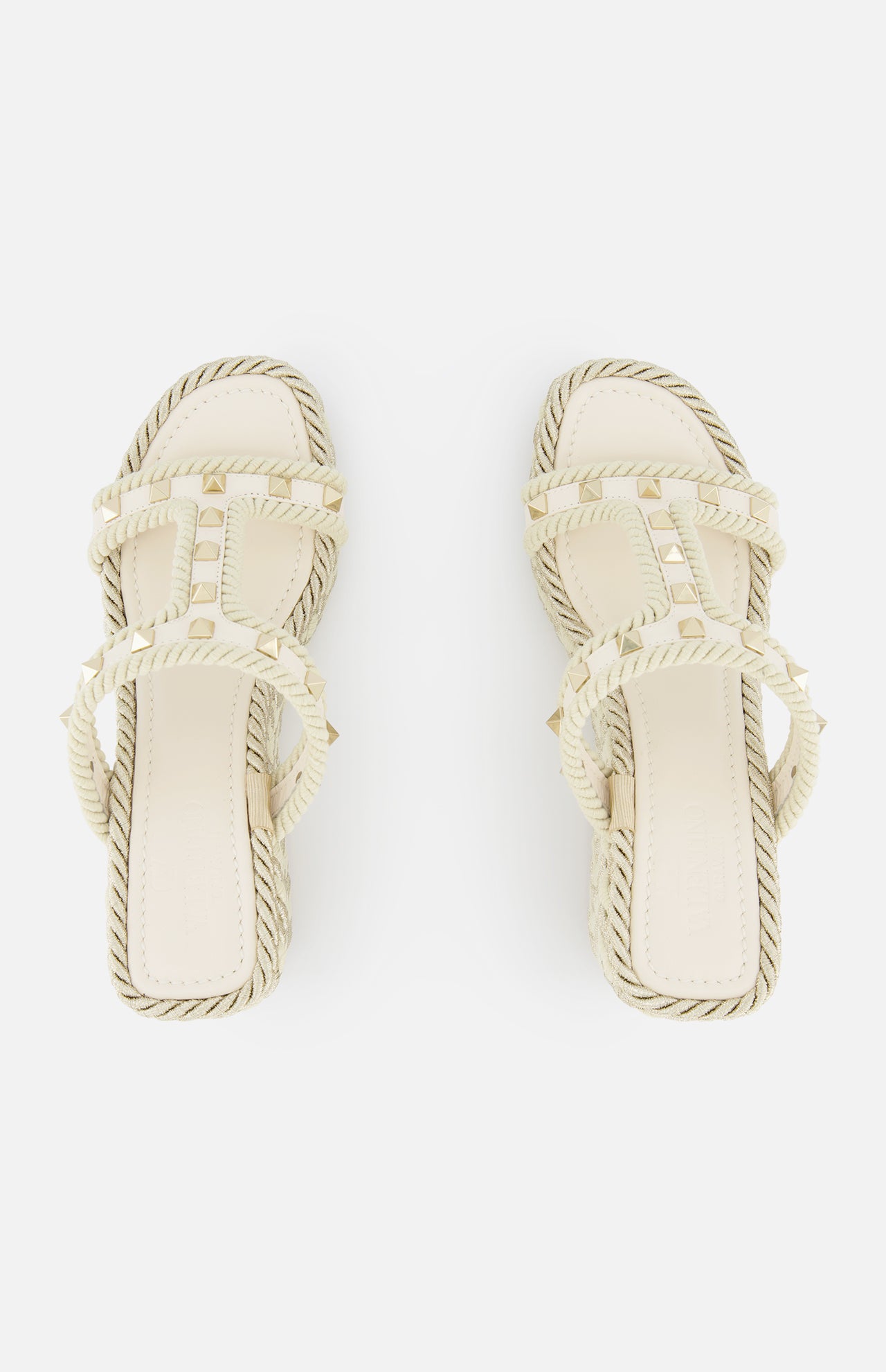 Valentino Garavani Women s Rockstud Torchon Espadrillas A.K. Rikk s