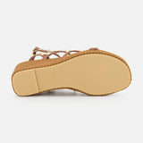 Rockstud Torchon Wedge Espadrillas