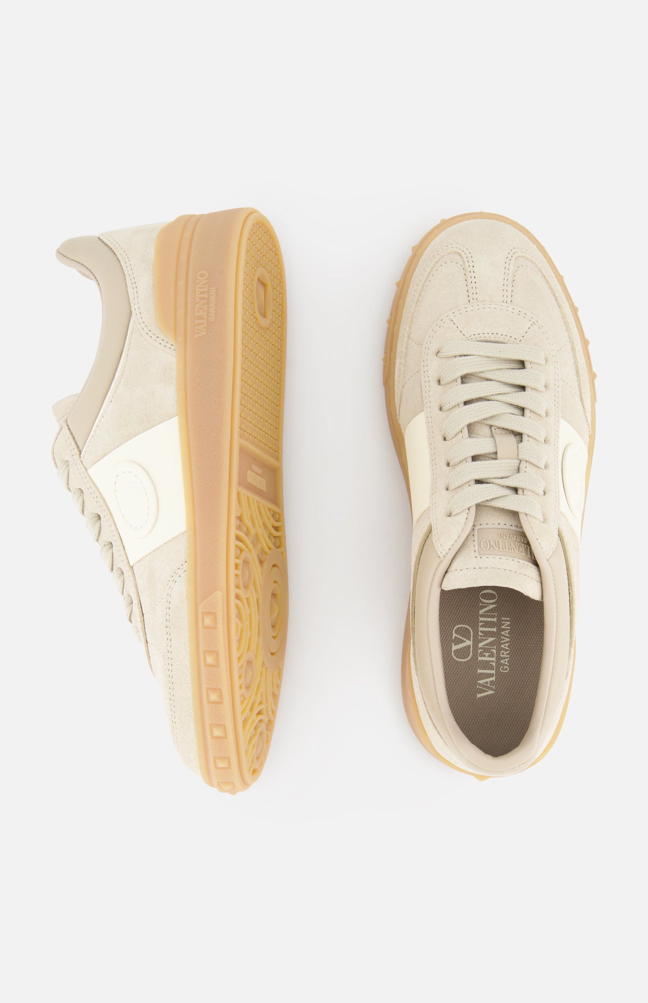 Upvillage Leather and Suede Sneaker (7759359508595)