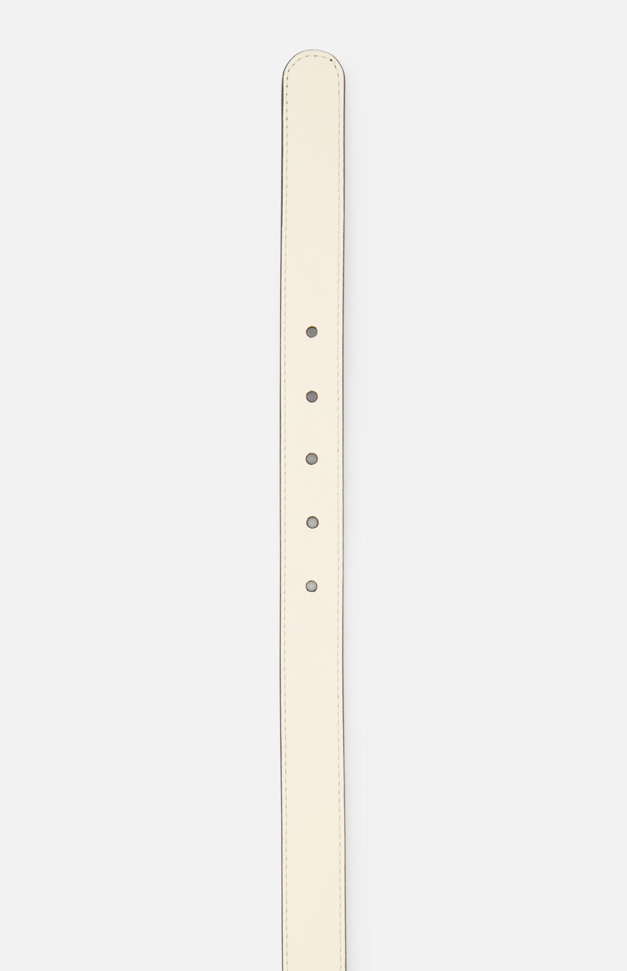 V-Logo Textured Leather Belt H.25 (14633923674475)