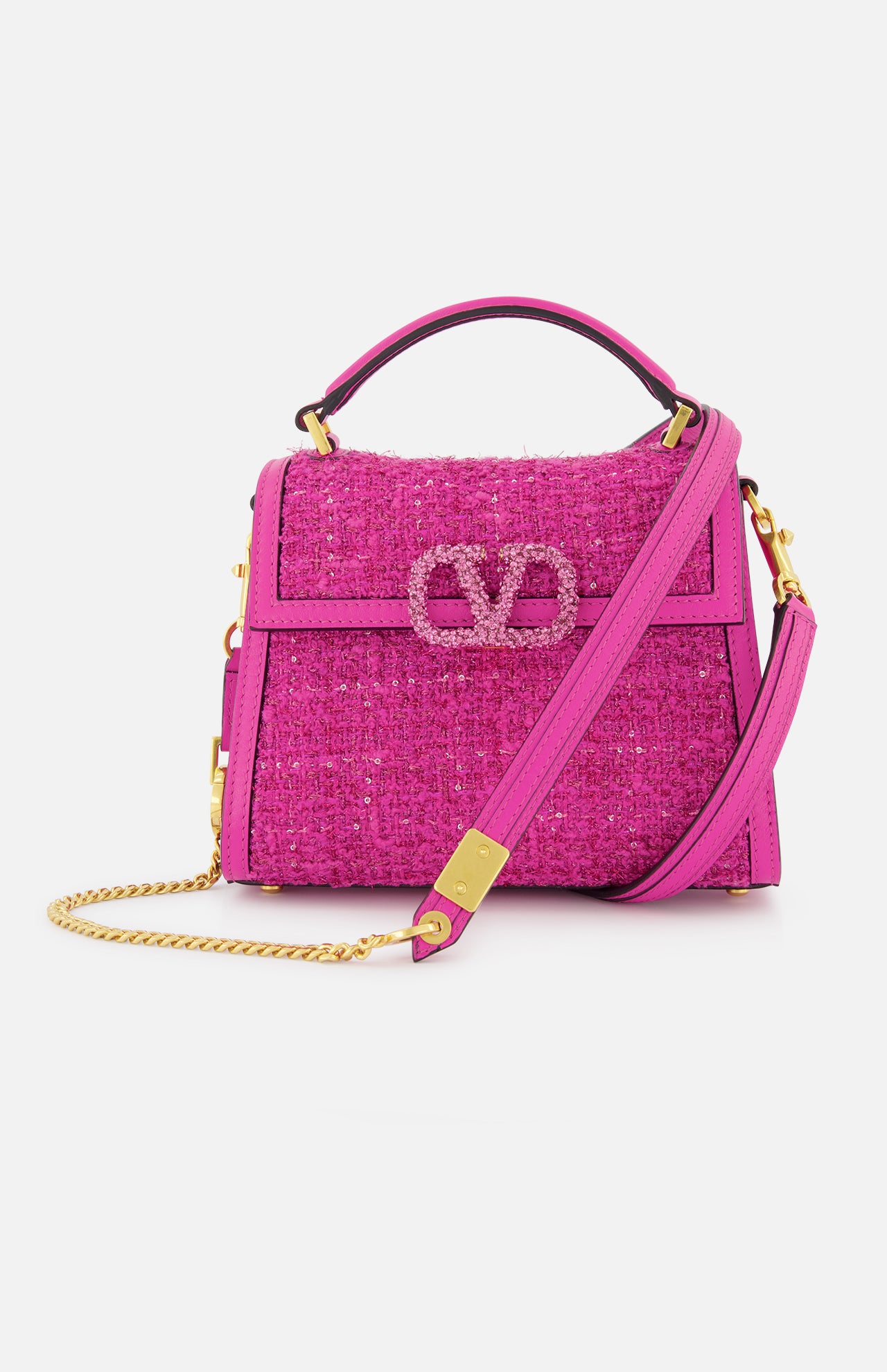V-Sling Mini Top Handle Bag (7312312860787)