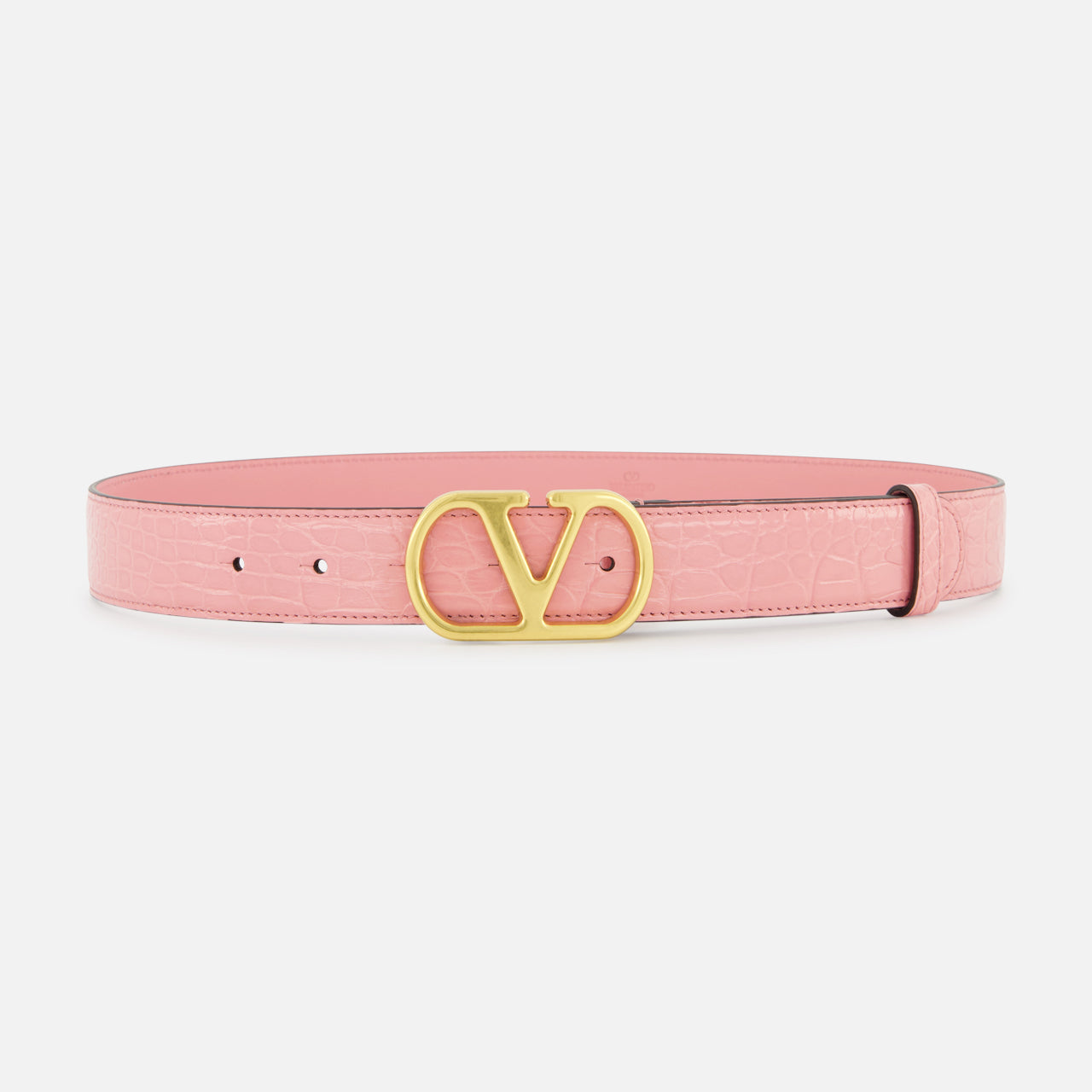 V Logo Signature Belt H. 30 (14676373733739)