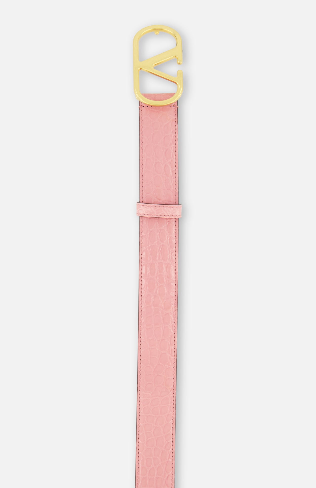 V Logo Signature Belt H. 30 (14676373733739)