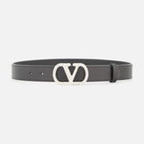 V Logo Signature Belt