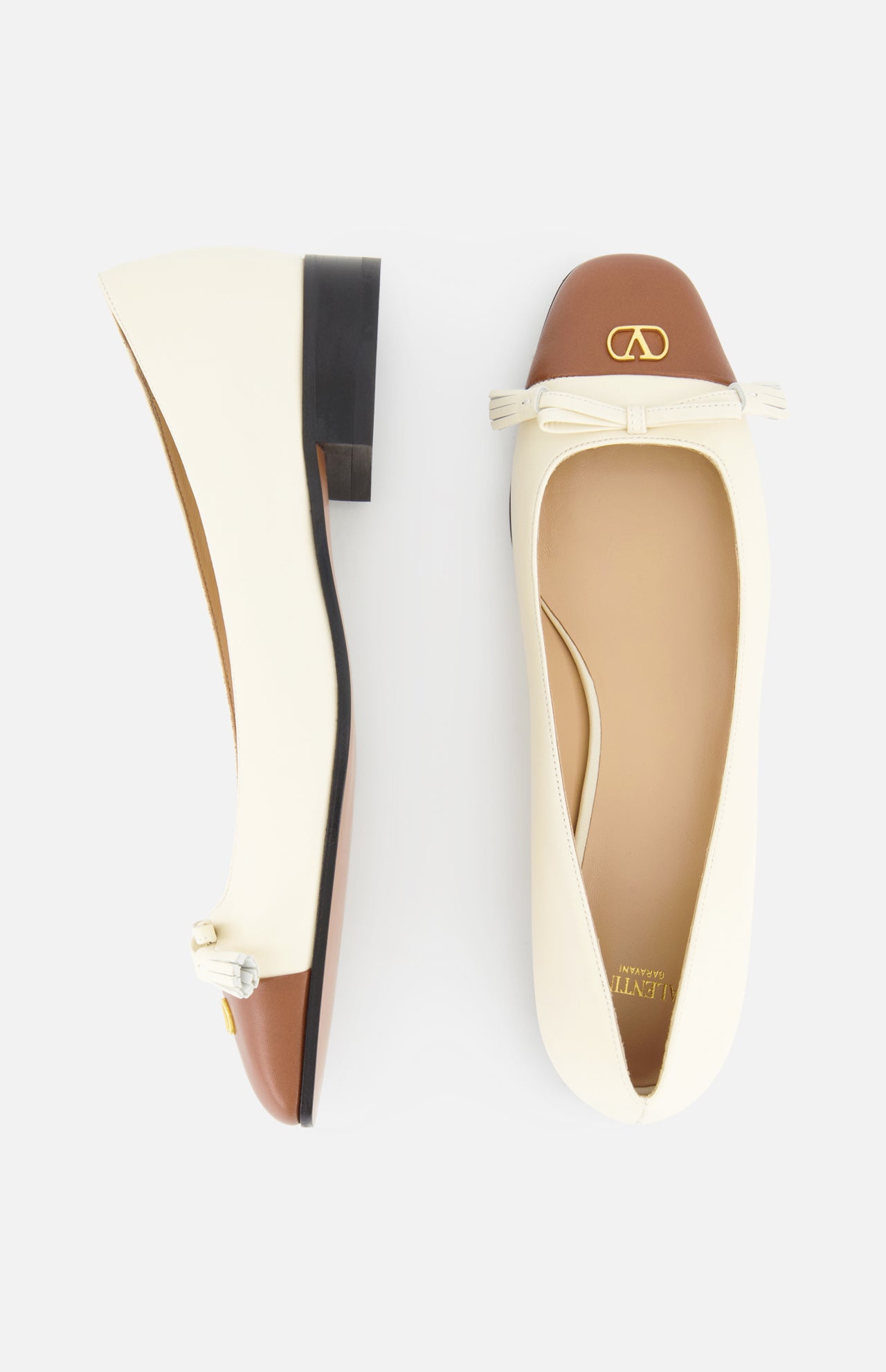 Valentino Garavani Valet Du Roi Ballerina Flat (14676373438827)