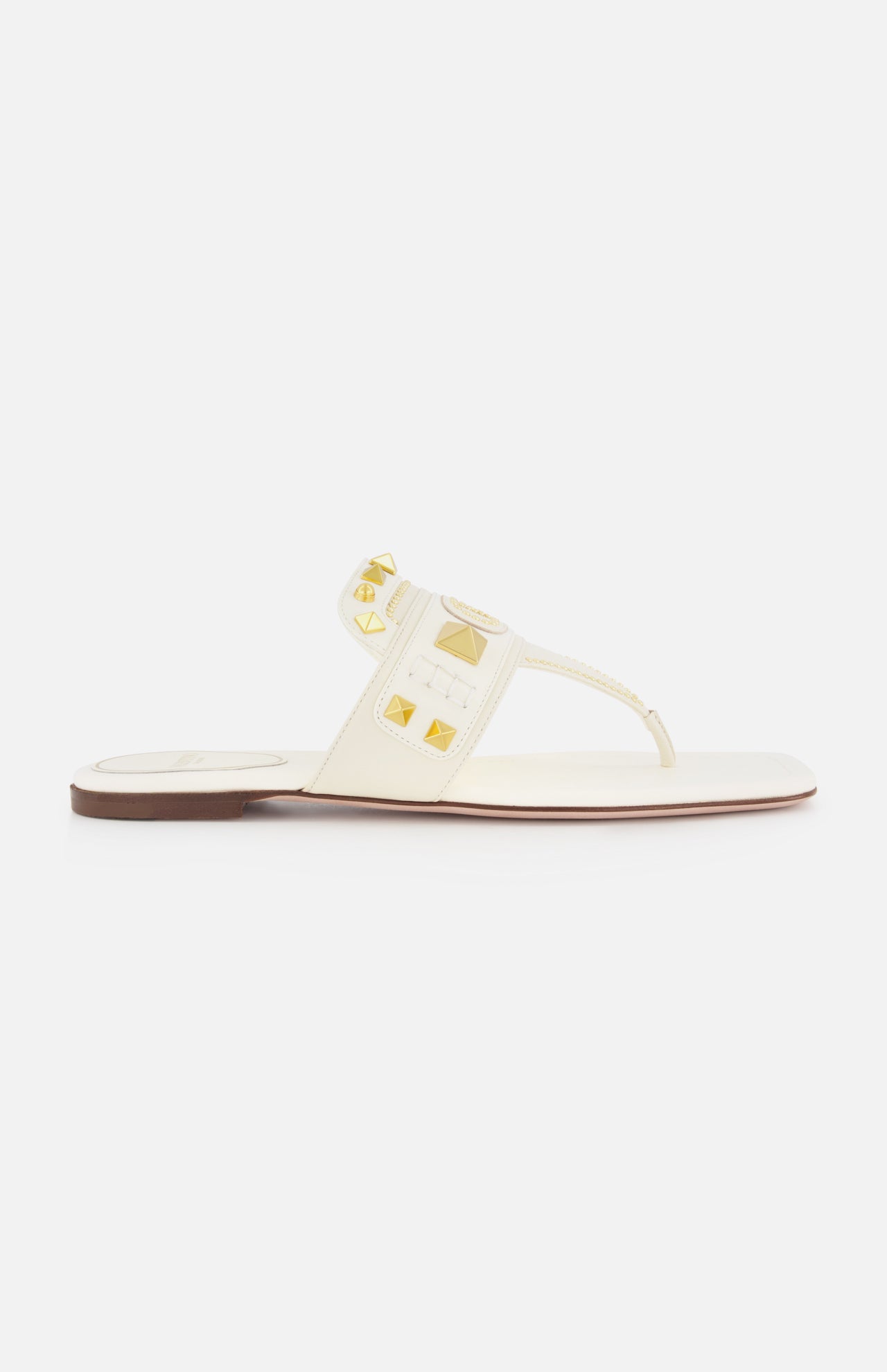 Embellished Plaster Caster Thong Sandal (7759359148147)