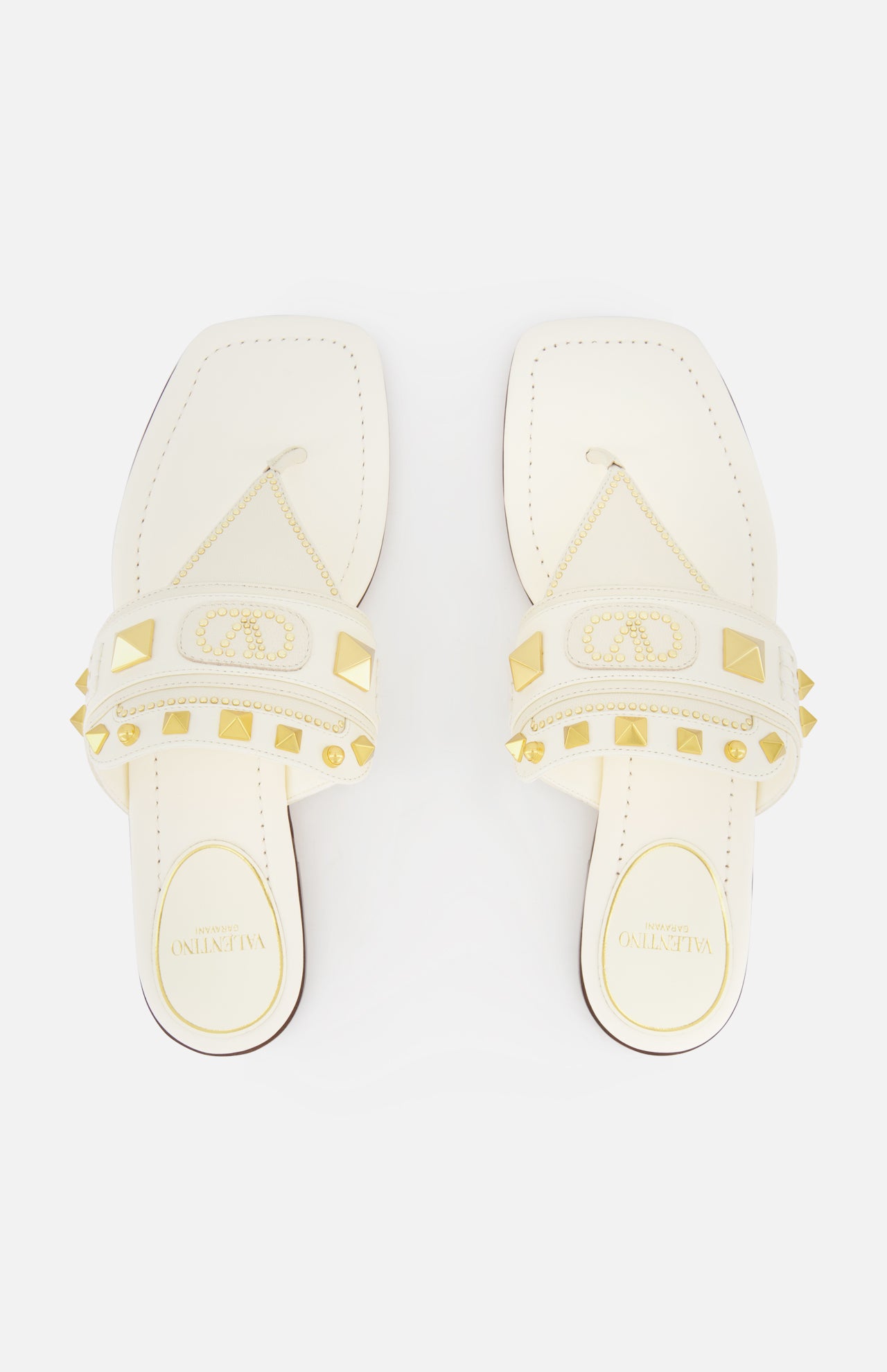 Embellished Plaster Caster Thong Sandal (7759359148147)