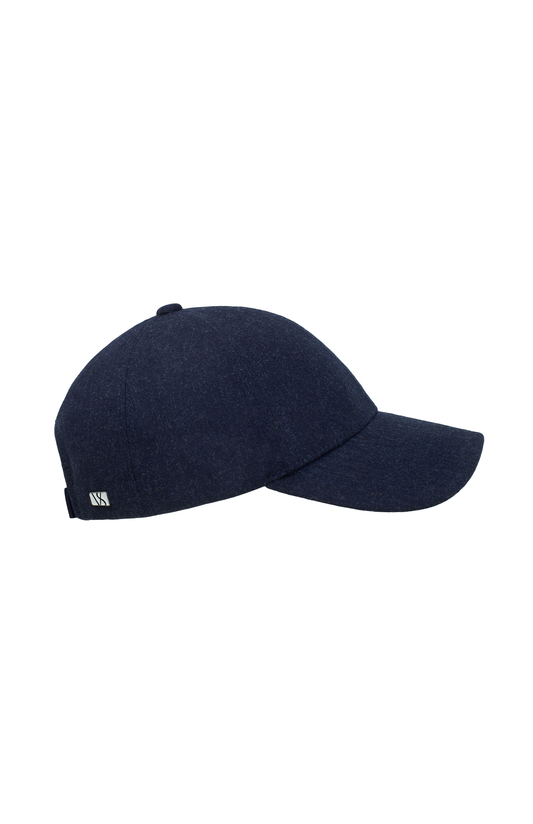 Dark Navy Wool Cap (7193589645427)