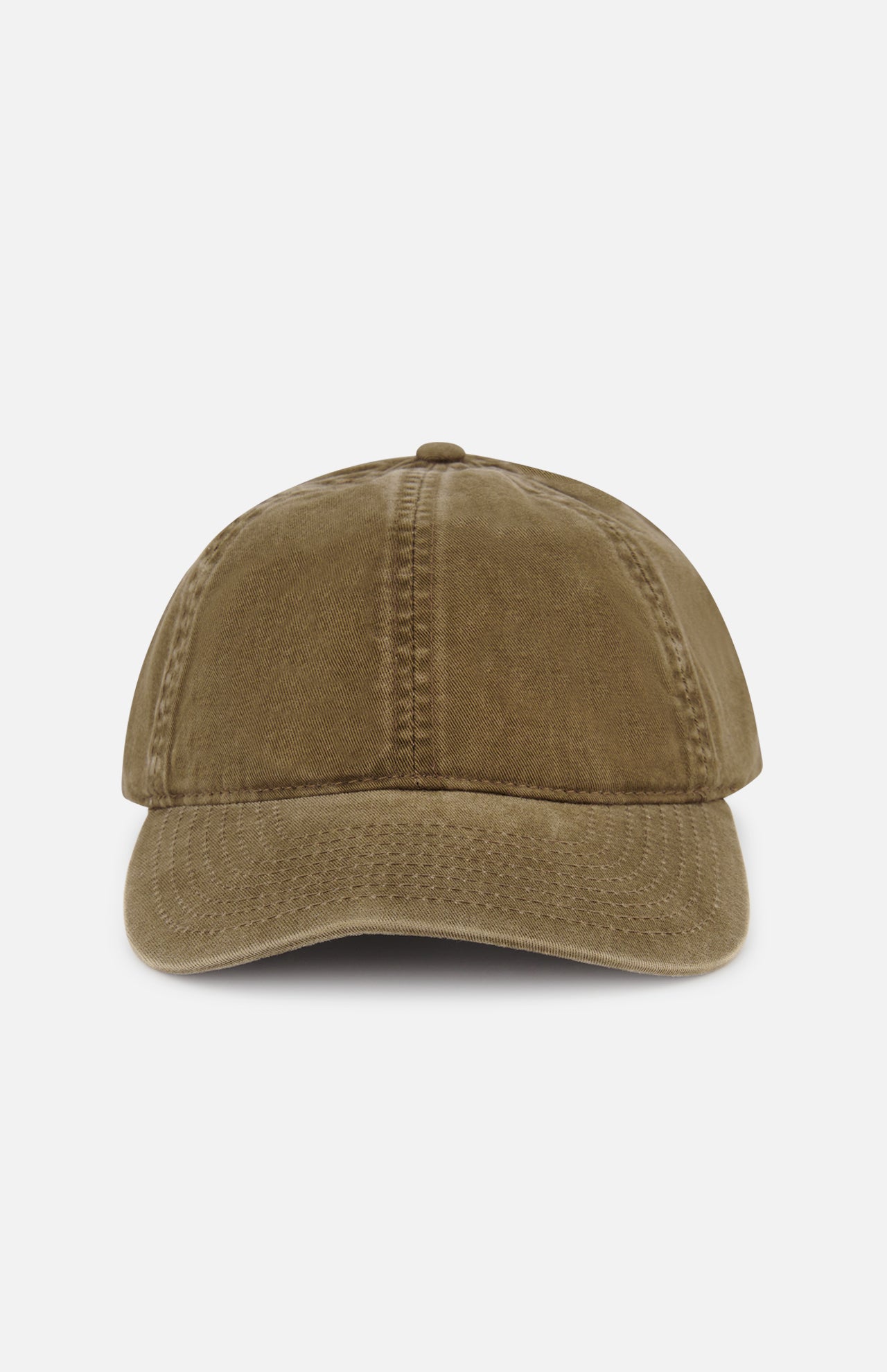 Beige Washed Cotton Cap (7387215888499)