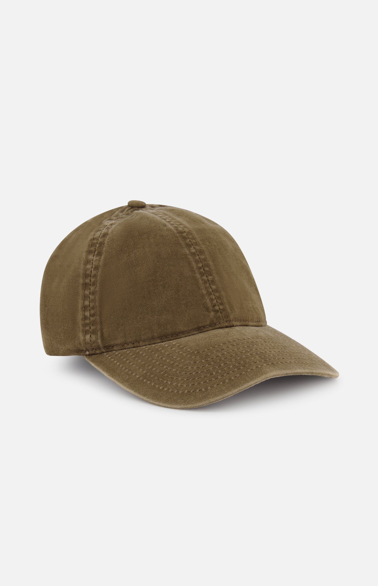 Beige Washed Cotton Cap (7387215888499)