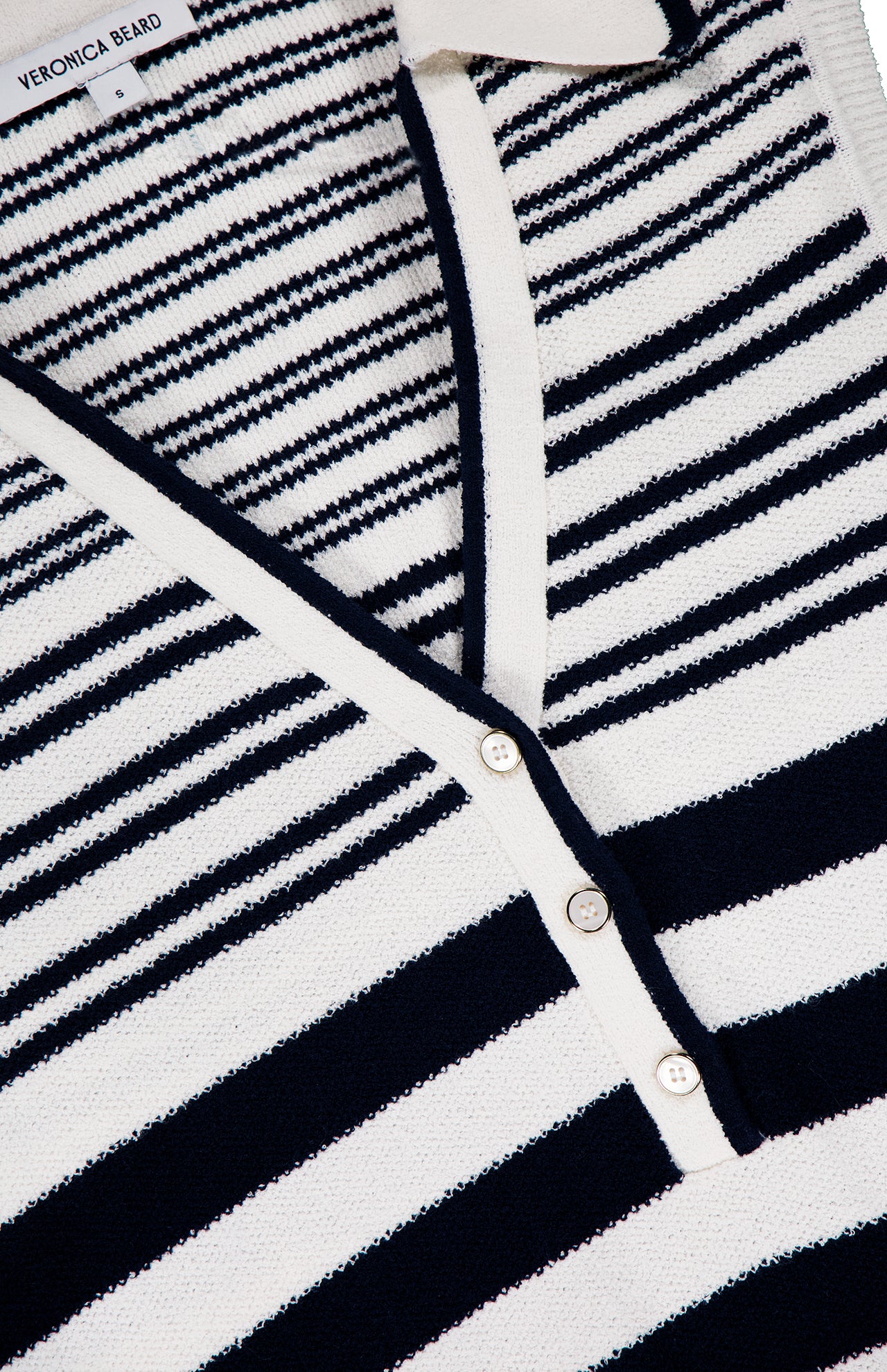 ワンピース PERVERZE Wave Stripe Narrow Dress Veronica Beard Women's Annette Stripe Mini Dress | A.K. Rikk's
