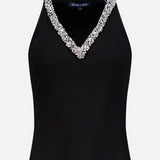 Ayres Rhinestone Detail Top