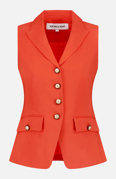 Modern Solid Petal Pink Vest | Louie's Tux Shop
