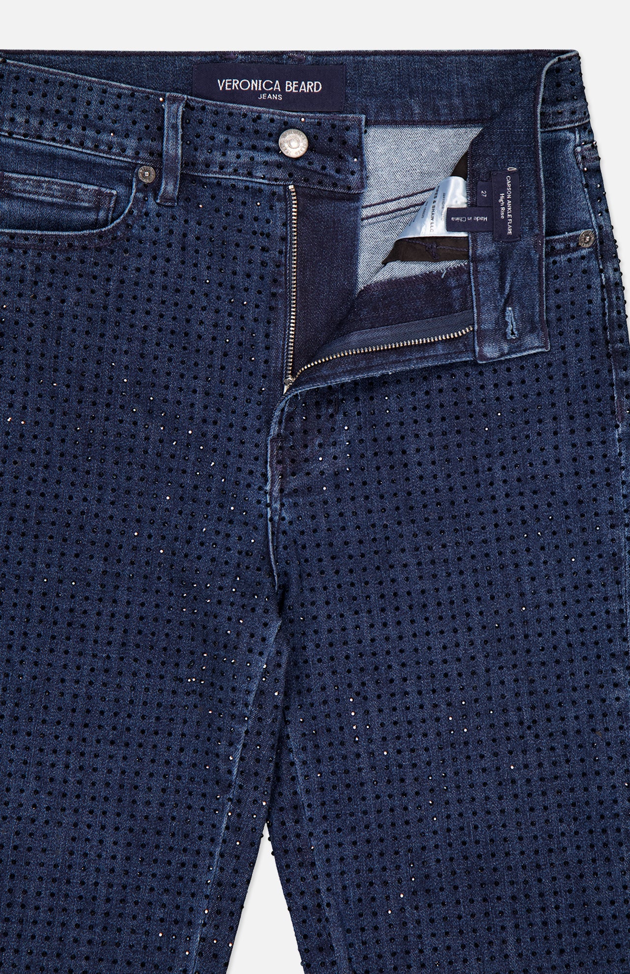 Carson High Rise Ankle Flare Jeans (7773776314483)