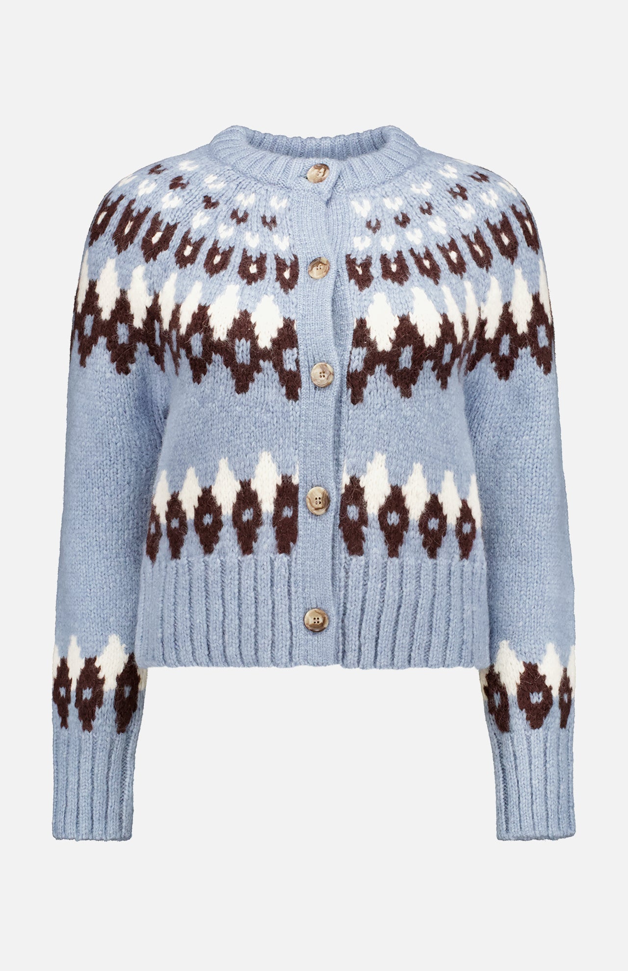 Christina Fairisle Cardigan (7700189708403)