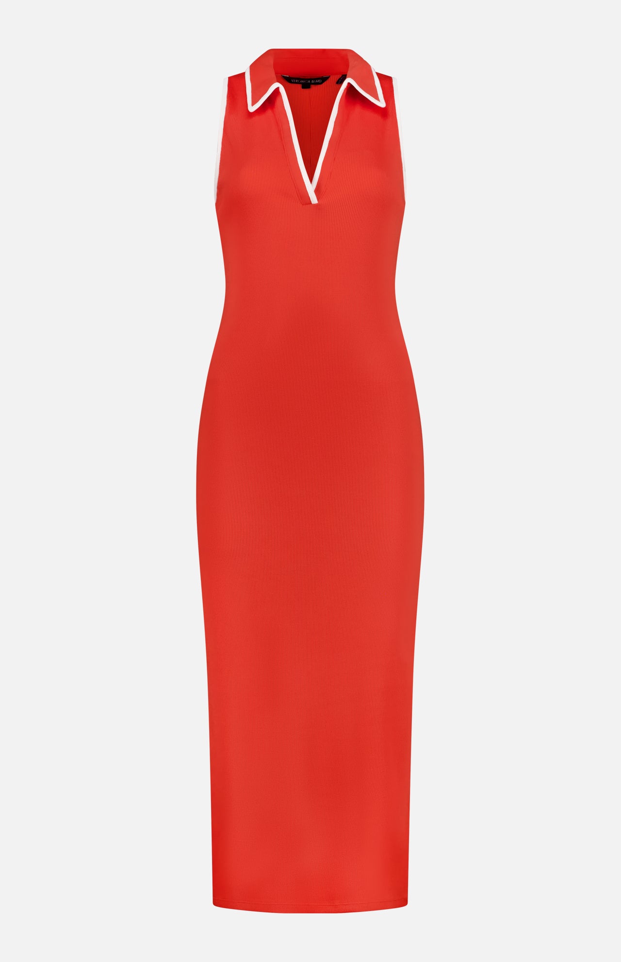 Darien Contrast Trim Midi Dress (14671168438635)