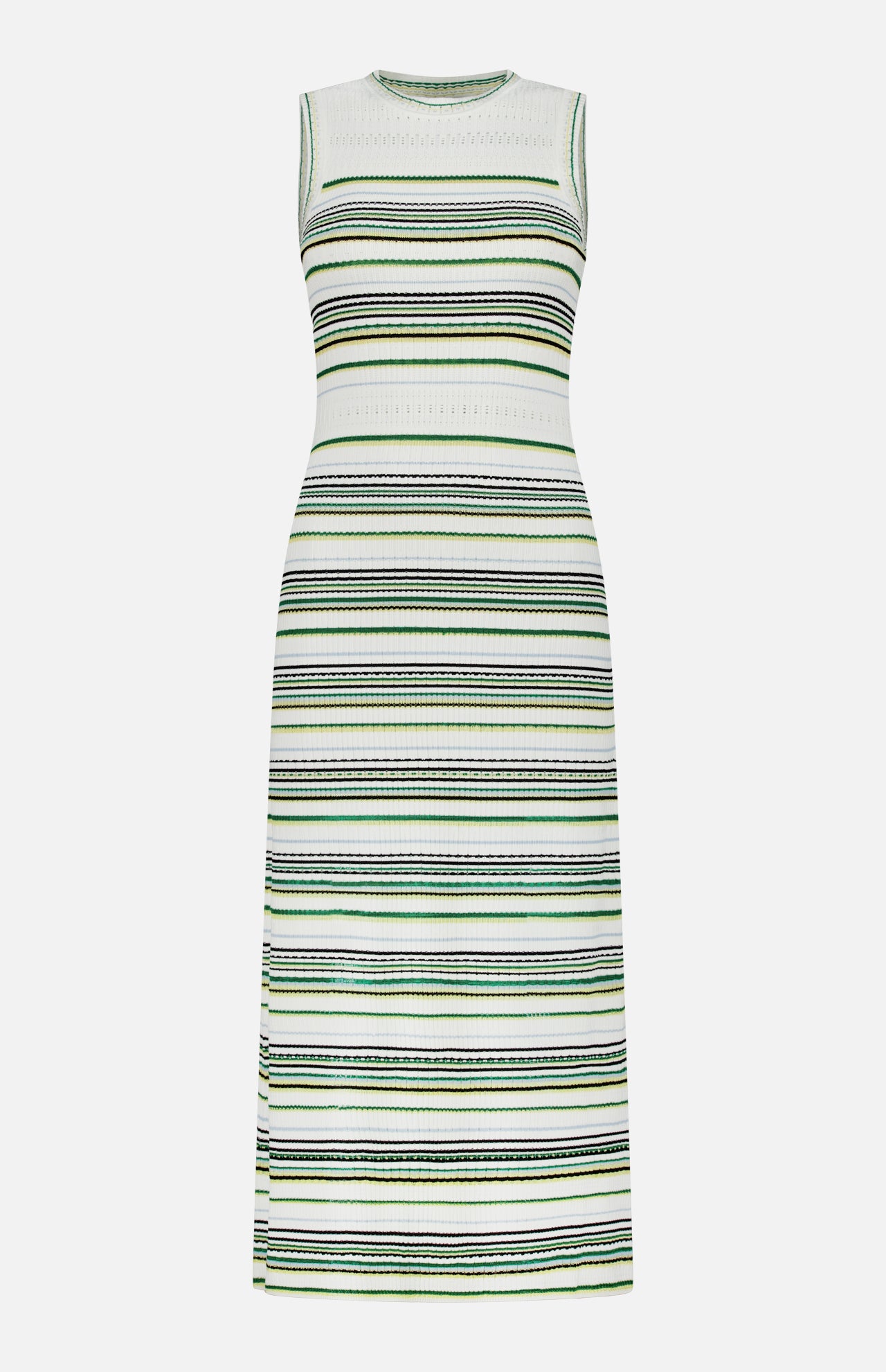Dawna Striped Knit Maxi Dress (14682850689387)