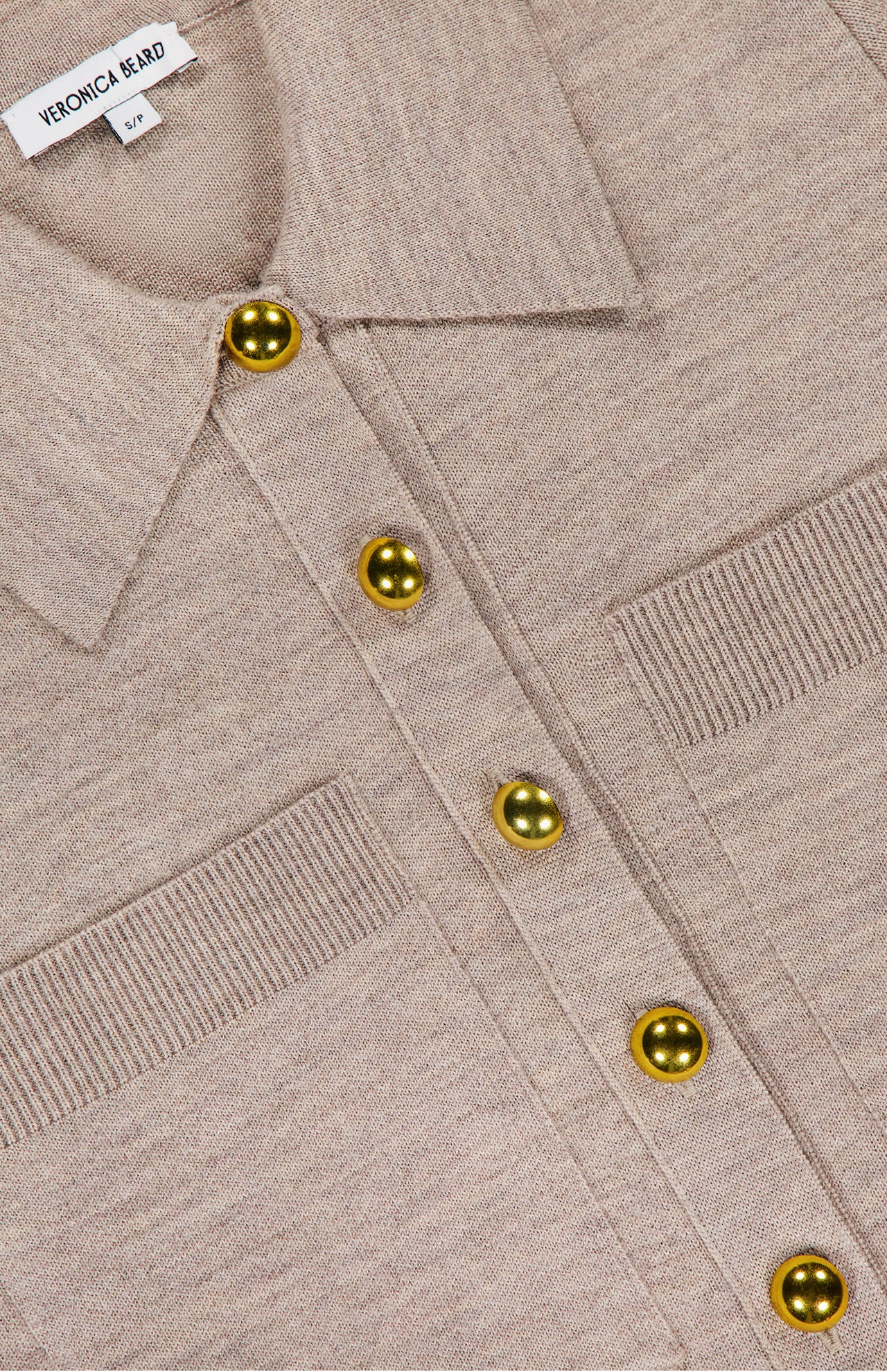 Madden Gold Button Knit Dress (14706339021163)