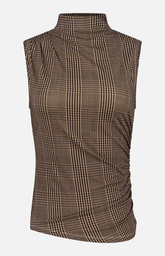 VERONICA BEARDMylie Sleeveless Ruched TopA.K. Rikk's