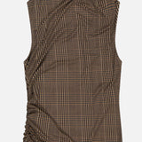 Mylie Sleeveless Ruched Top