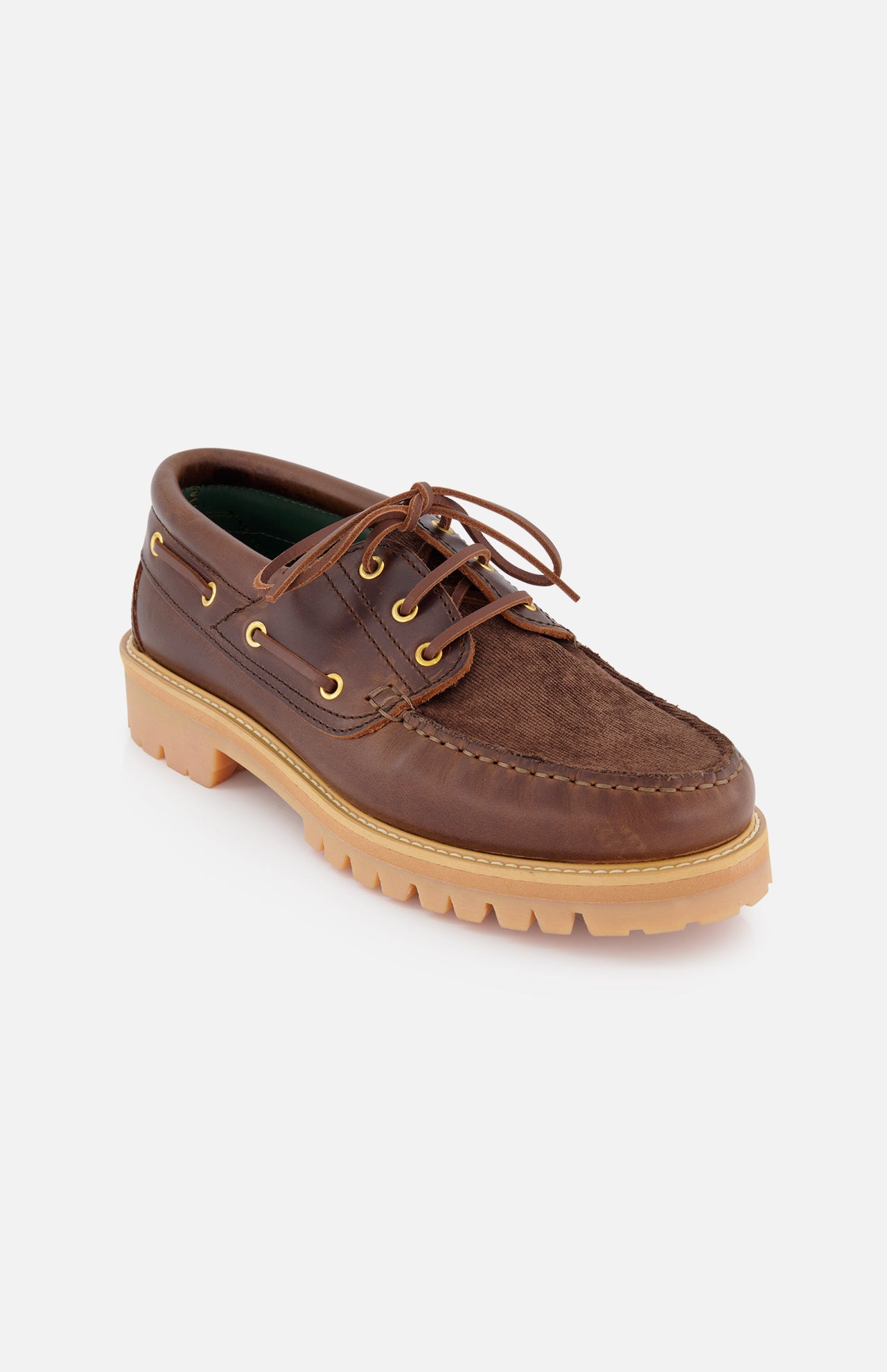 Aztec Two-Tone Boat Shoe (7606725607539)