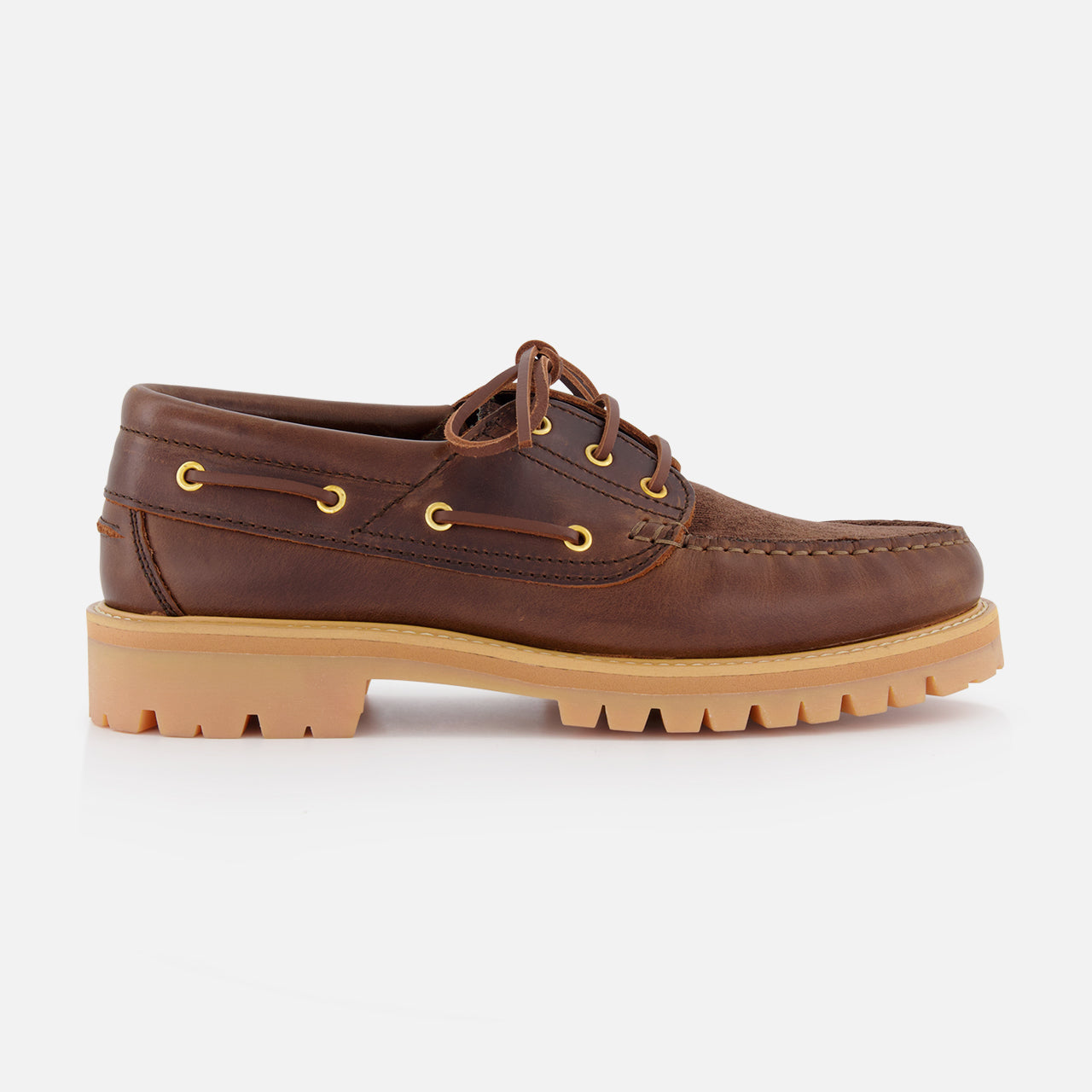 Aztec Two-Tone Boat Shoe (7606725607539)