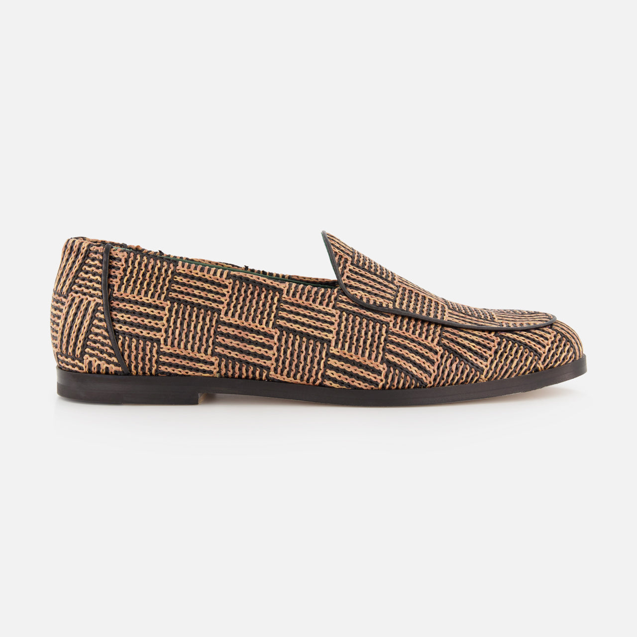 Belgee Raffia Loafer (14644968882539)