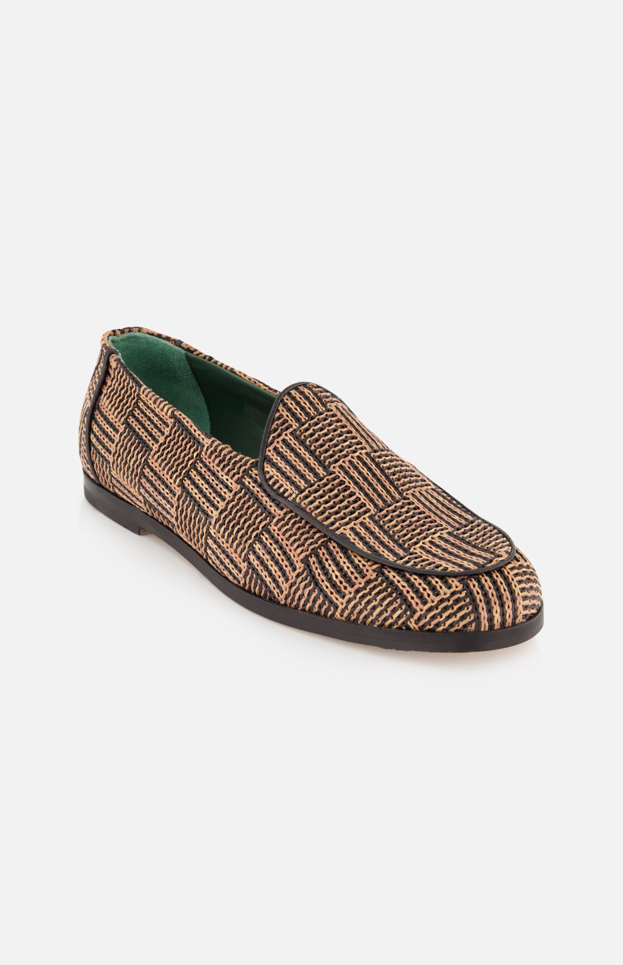 Belgee Raffia Loafer (14644968882539)