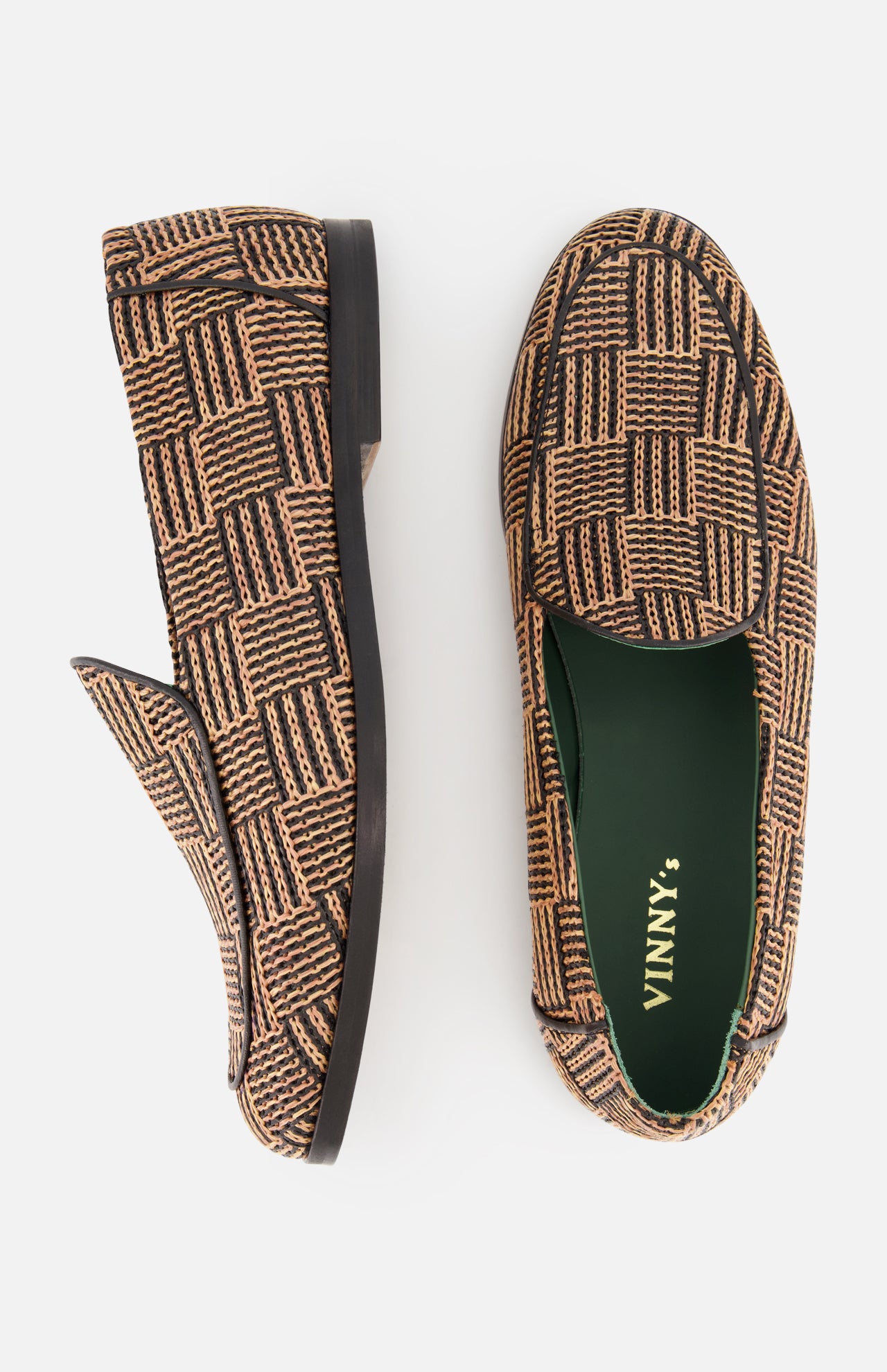 Belgee Raffia Loafer (14644968882539)