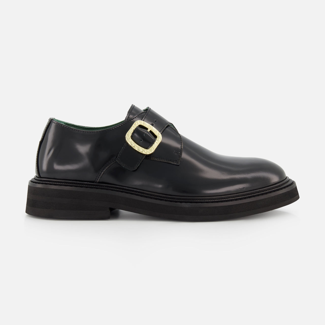 Leather Monk Strap Shoe (14708357529963)
