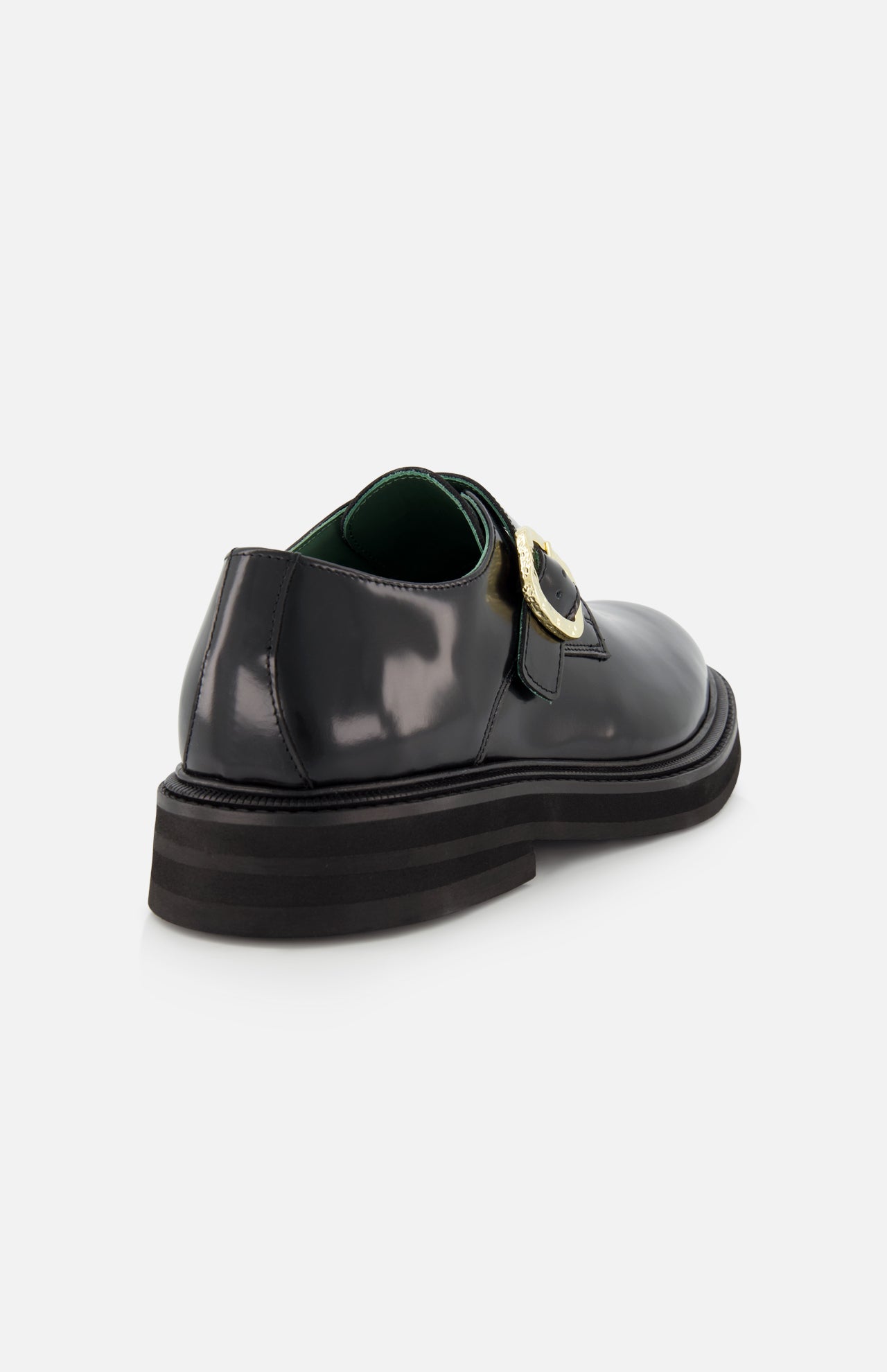 Leather Monk Strap Shoe (14708357529963)