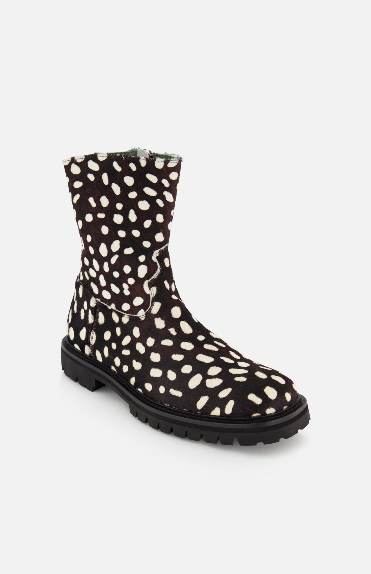 Pony Hair Moto Boot (14708357431659)
