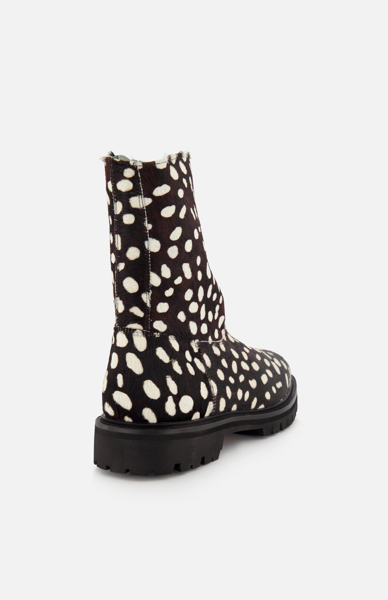 Pony Hair Moto Boot (14708357431659)
