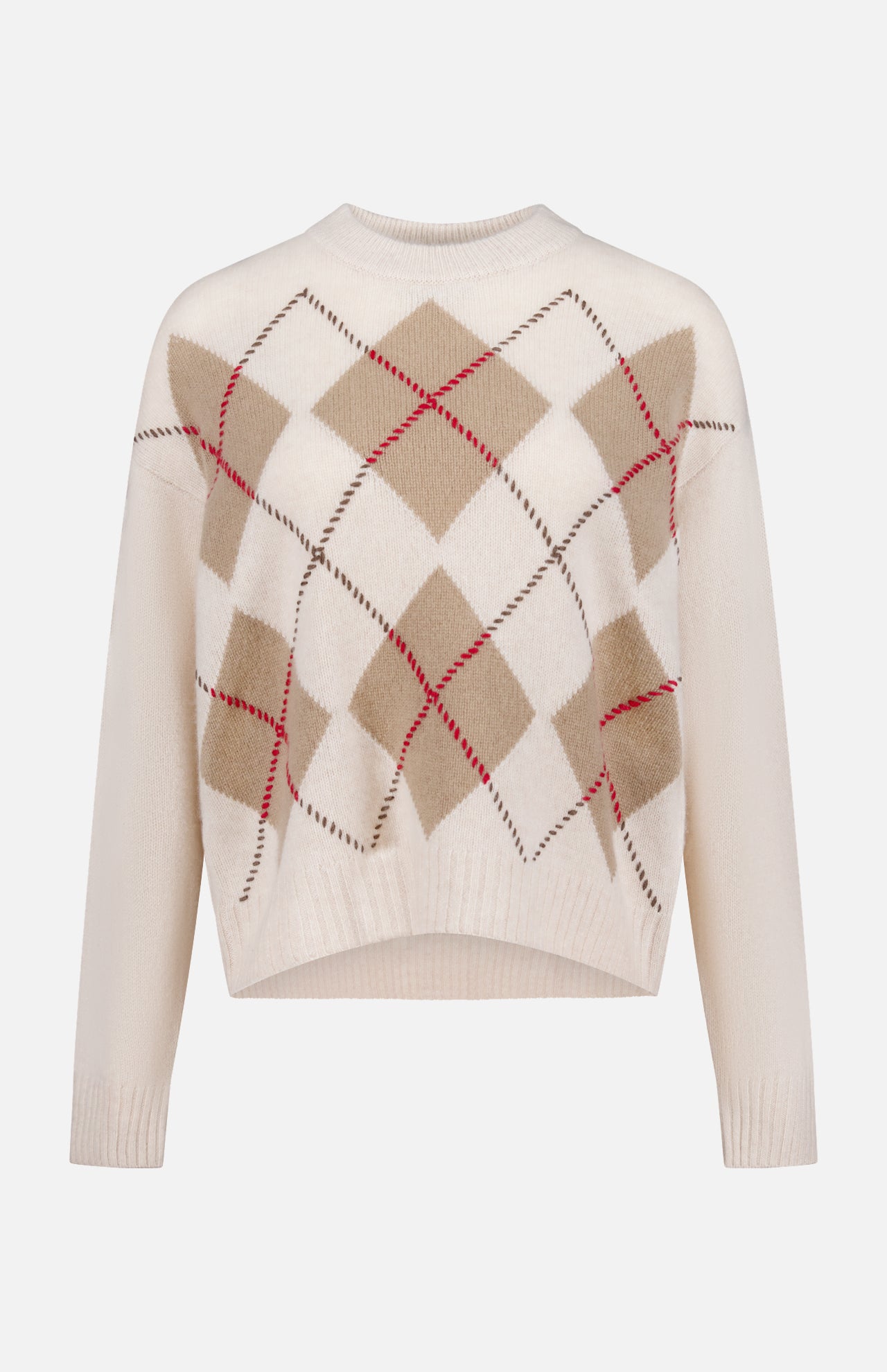 Cashmere Argyle Crewneck Sweater (14706339414379)