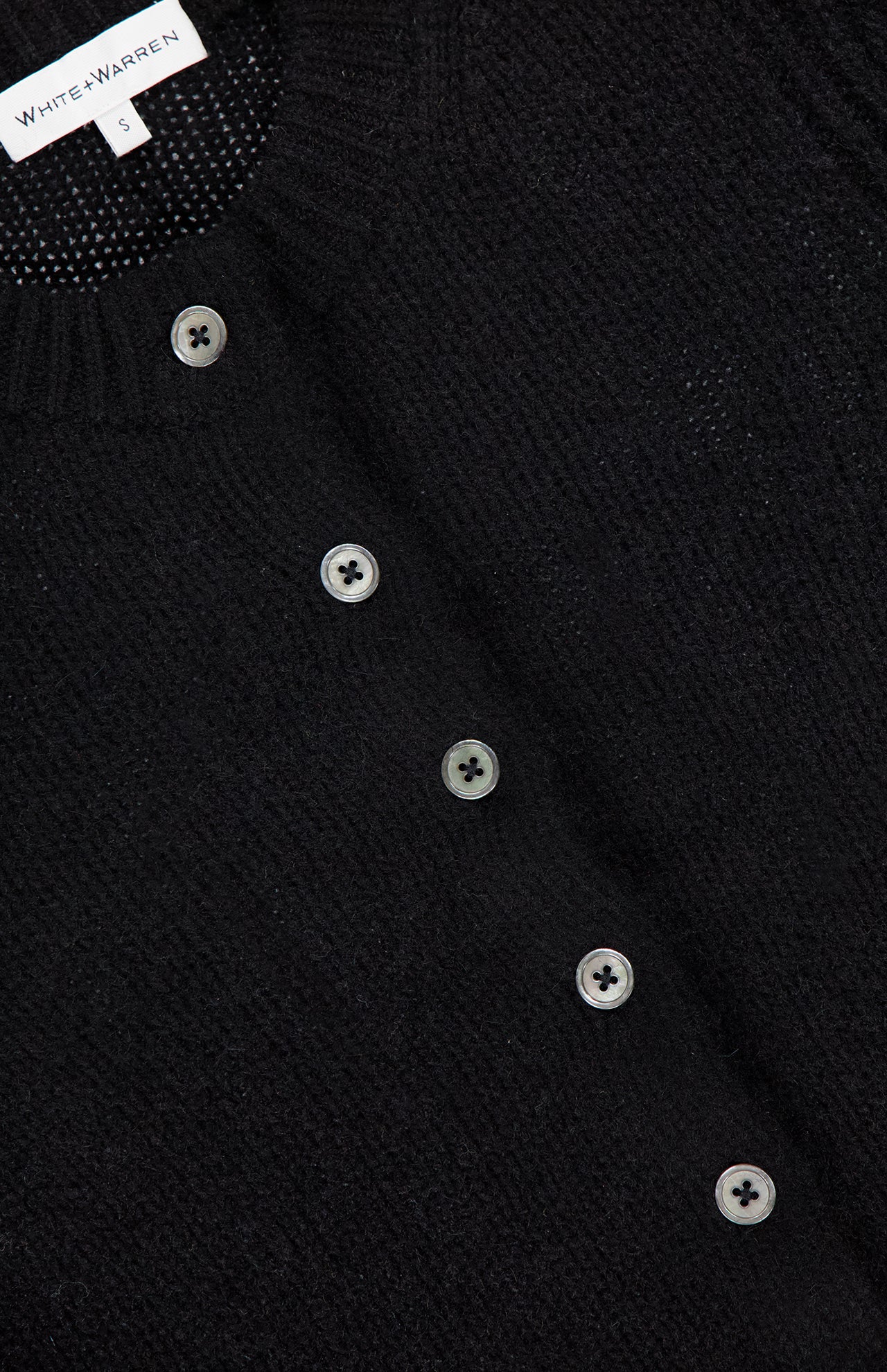 Cashmere Elbow Sleeve Cardigan (14698340614507)
