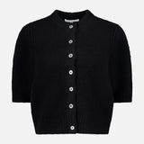Cashmere Elbow Sleeve Cardigan (14698340614507)
