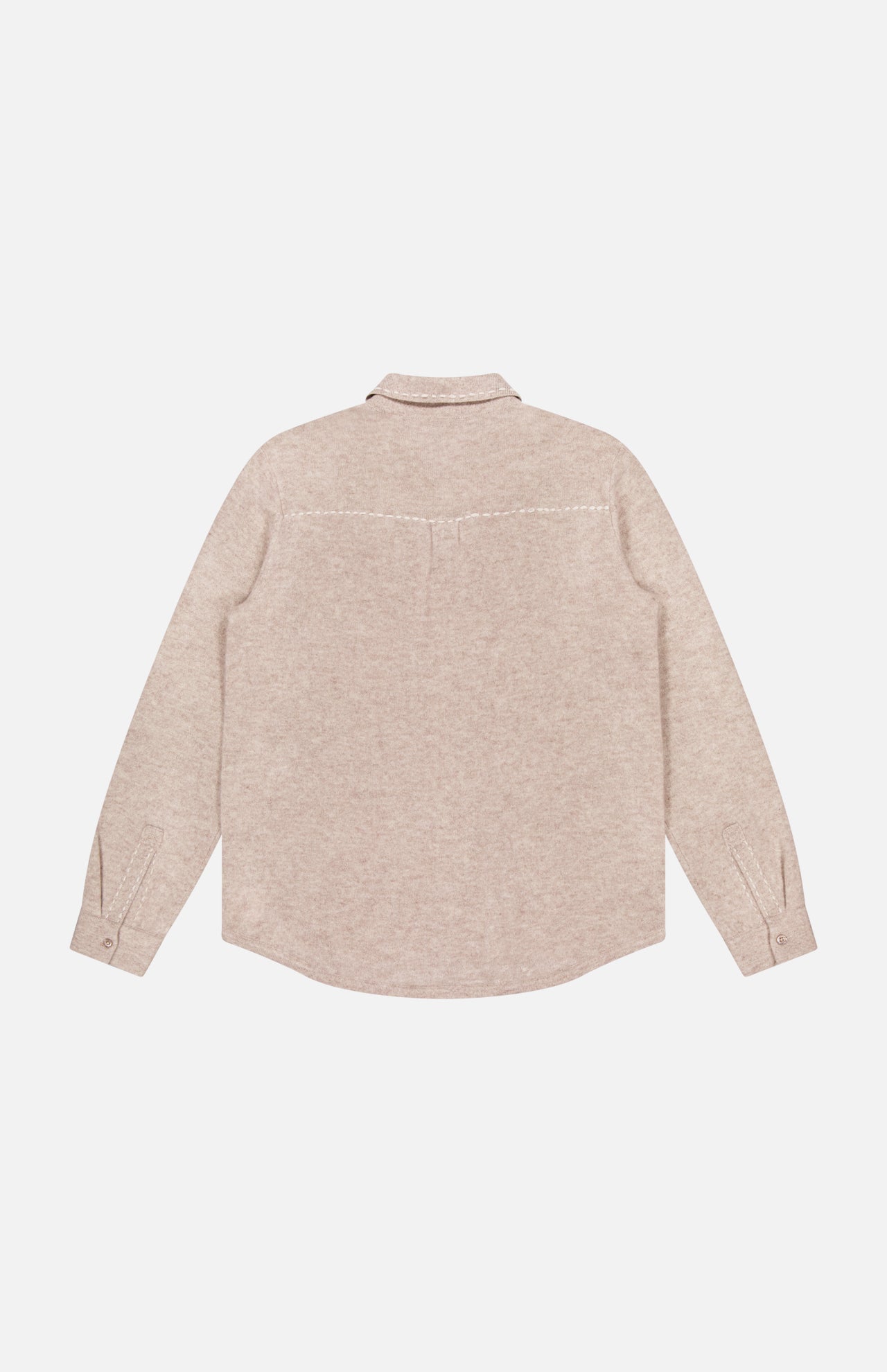 Cashmere Embroidered Stitch Shirt (14640418128235)